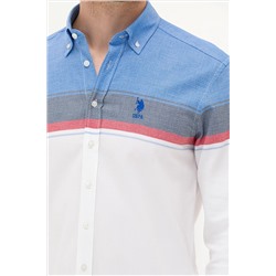 Erkek Lacivert Uzun Kollu Gömlek