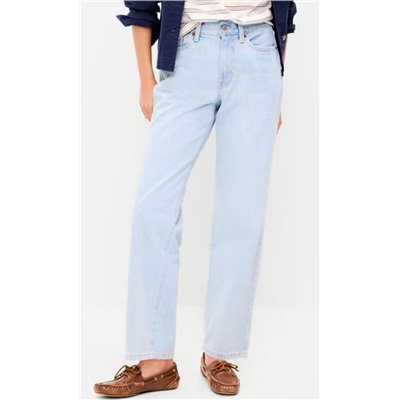 High-Waisted OG Loose Rigid Jeans