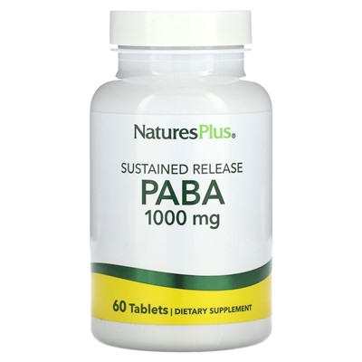 PABA 60 tab NATURESPLUS