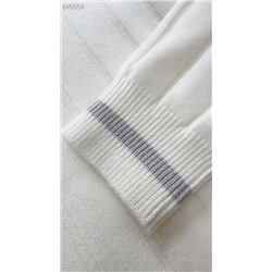 Вязанный пуловер с декоративными элементами в виде цепочек  Brunell*o Cucinell*i