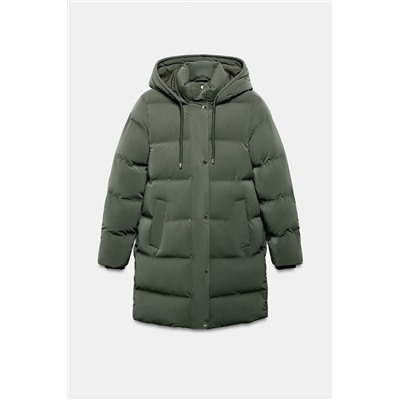 SEMI-LONG RUBBERISED WINDPROOF ANORAK