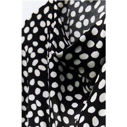 FEW ITEMS LEFT SHORT DRESS WITH A POLKA DOT PRINT