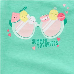 Baby T-Shirt mit Volant