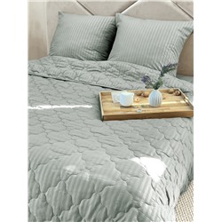 Комплект постельного белья с одеялом New Style КМ-210 серый