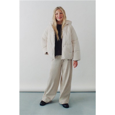 HOODED PADDED JACKET