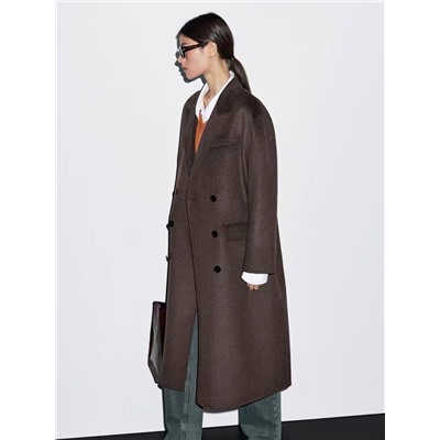 Женское шерстяное пальто МАССИМО Д