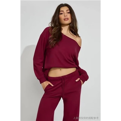 Женский свитшот / толстовка  с открытыми плечами 6 цветов ГАРА*Ж