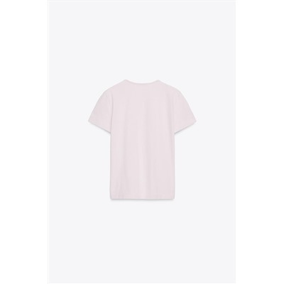 SHORT SLEEVE RUSTIC COTTON T-SHIRT