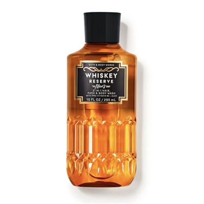 Whiskey Reserve 3-in-1 Hair, Face & Body Wash