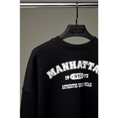 Свитшот оверсайз MANHATTAN