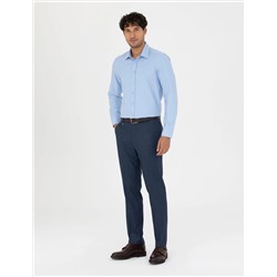 Lacivert Slim Fit Kumaş Pantolon