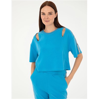 Mavi Comfort Fit Crop Modal Kumaş Sweatshirt
