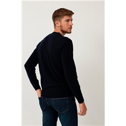 Jersey de lana Azul marino