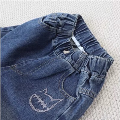 Джинсы для девочек 6-13 лет