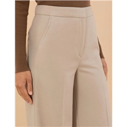 Krem Kumaş Pantolon