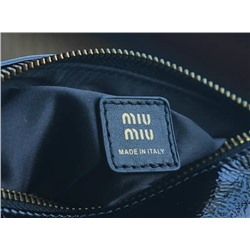 Женская лакированная сумка  МИУ МИ*У