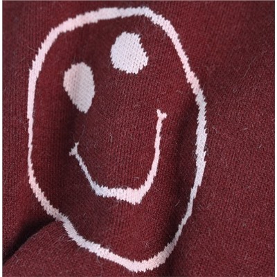 Женский свободный жаккардовый свитер