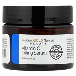 California Gold Nutrition, Vitamin C Lifting Serum, Enhanced Brightening Gel Serum, 1.55 oz (44 g)