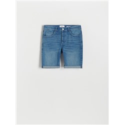 Shorts aus Denim im Slim-Fit