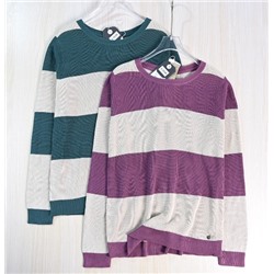 Женский трикотажный свитер из хлопковой смеси