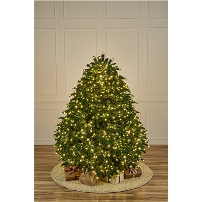 Ель искусственная Датская с лампочками 1,75 м