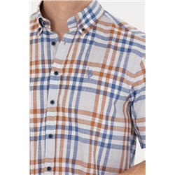 Erkek Taş Uzun Kollu Gömlek