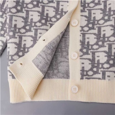 Женский повседневный простой и универсальный вязаный кардиган Dio*r