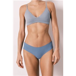 Braga clásica clean cut  azul encaje