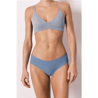 Braga clásica clean cut  azul encaje