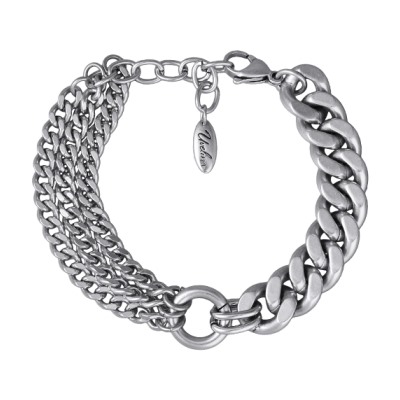 Браслет (покрытие античное серебро) 19-22см