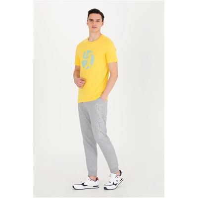 Erkek Gri Melanj Eşofman Altı