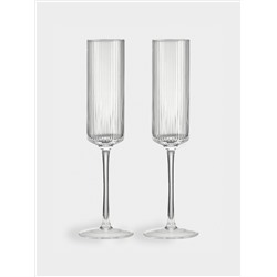 Набор бокалов для шампанского, 2 пр, 200 мл, стекло, прозрачные, Modern Classic