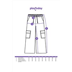 Брюки PLAYTODAY, 1130165