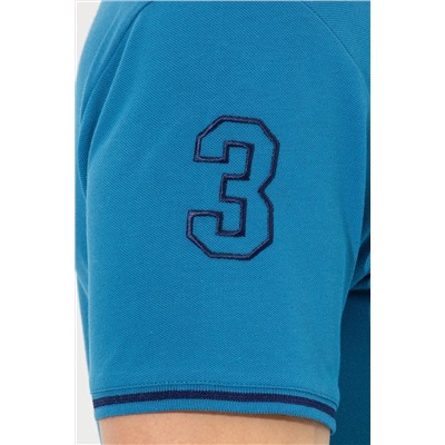 Erkek Petrol Basic Polo Yaka Tişört