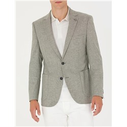 Haki Ex. Slim Fit Ceket