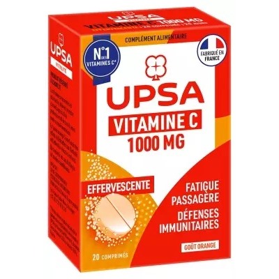 UPSA Vitamin C 1000 mg 20 Brausetabletten
