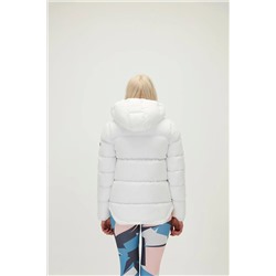 Bad Bear Tinkerbell Puffer Off-White Beyaz Kapüşonlu Kadın Mont
