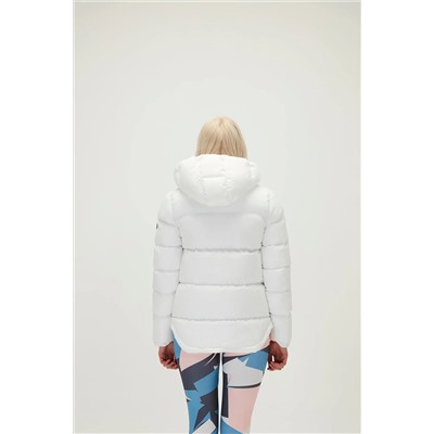 Bad Bear Tinkerbell Puffer Off-White Beyaz Kapüşonlu Kadın Mont