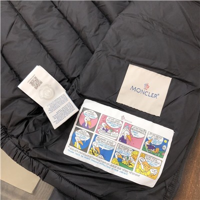 Мужской пуховик с воротником-стойкой  Moncle*r