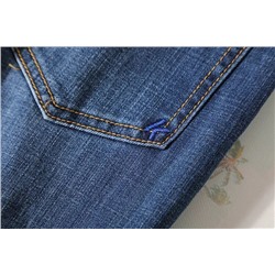 Женские джинсы с разрезами по низу штанин КАР*Л😎