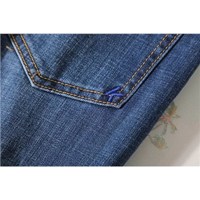 Женские джинсы с разрезами по низу штанин КАР*Л😎