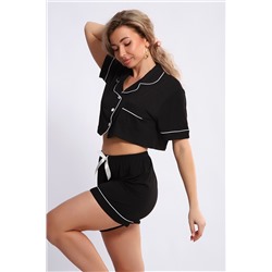 Пижама с шортами и топом 5743