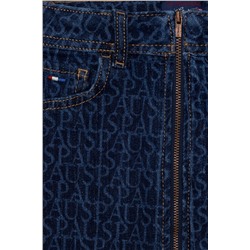 Kız Çocuk Mavi Jean Etek