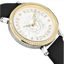 Versace  V-Dollar Quartz Silver Dial Women's Watch