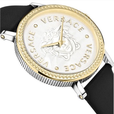 Versace  V-Dollar Quartz Silver Dial Women's Watch