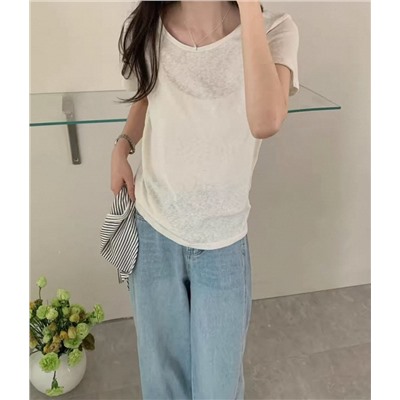 Нежная женская футболка Eg*g  12 цветов