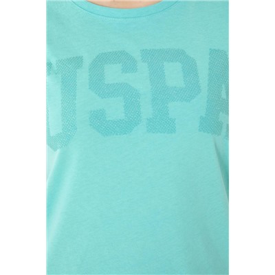 Kadın Mint Basic Tişört