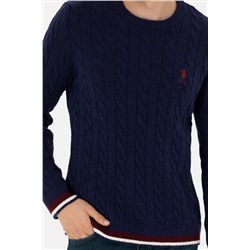 Erkek Lacivert Kazak