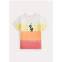 Boys 2-7 Big Pony Logo Dip-Dyed Cotton Tee