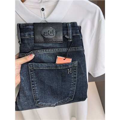 Мужские узкие стрейч   джинсы   HERME*S 🧡